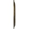 Ekena Millwork Munich Ceiling Medallion (Fits Canopies up to 5 5/8"), Hnd-Painted Brass, 17 1/2"OD x 3 5/8"ID x 1"P CM17MUBRS - alternate 3